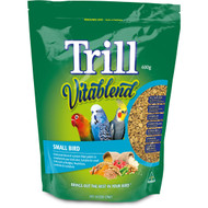5 PACK of Trill Food Pellets Small Birds 600g