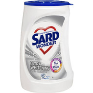 5 PACK of Sard Wonder Ultra Whitening Stain Remover 1kg