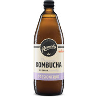 5 PACK of Remedy Organic Kombucha Passionfruit 750ml