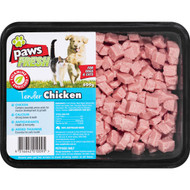 5 PACK of Paws Fresh Pet Diced Chicken 600g