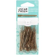 5 PACK of Oscar Orsen Rubber Bobby Pins Blond 60 pack