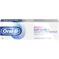 5 PACK of Oral-b Gum Care & Sensitive Repair Toothpaste 110g