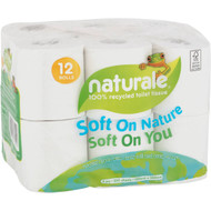 5 PACK of Naturale Toilet Tissue 2 Ply 12 pack