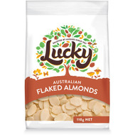 5 PACK of Lucky Flaked Almonds 110g