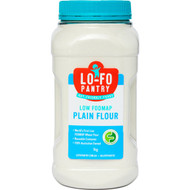 5 PACK of Lo-fo Pantry Low Fodmap Plain Flour 1kg