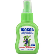 5 PACK of Isocol Multipurpose Anti-bacterial Lotion Spray 75ml