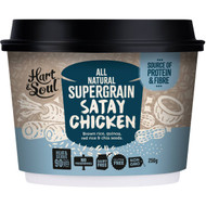 5 PACK of Hart & Soul All Natural Supergrain Satay Chicken 250g