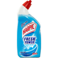5 PACK of Harpic Fresh Power Toilet Cleaner Marine Splash 700ml