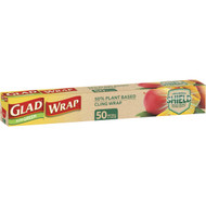 5 PACK of Glad To Be Green 50% Plant Based Cling Wrap 50m