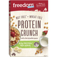 5 PACK of Freedom Foods Protein Crunch 250g