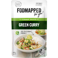 5 PACK of Fodmapped For You Simmer Sauce Green Curry 200g