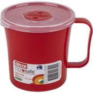5 PACK of Decor Microsafe Soup Mug