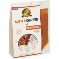 5 PACK of Coco Earth Butter Chicken With Basmati Rice 400g
