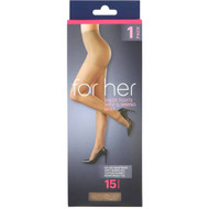 5 PACK of Clio Silky Control Tights Natural Xtall 1pk