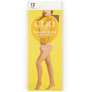 5 PACK of Clio Girl Summer Glow Tights Tan Tall