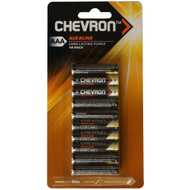 5 PACK of Chevron Aaa Batteries Alkaline 10 pack