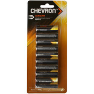 5 PACK of Chevron Aa Batteries Alkaline 10 pack