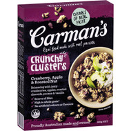 5 PACK of Carman's Cranberry Apple & Roasted Nut Crunchy Clusters 500g