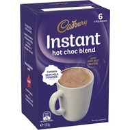5 PACK of Cadbury Hot Chocolate Sachets 6 pack