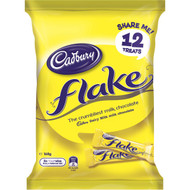 5 PACK of Cadbury Flake Sharepack 12pk 168g