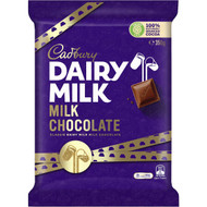 5 PACK of Cadbury Dairy Milk Chocolate Fair Trade 350g
