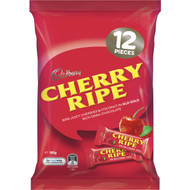 5 PACK of Cadbury Cherry Ripe Sharepack 12pk 180g