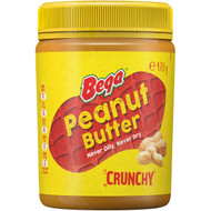5 PACK of Bega Peanut Butter Crunchy 470g