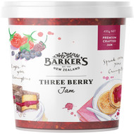 5 PACK of Barkers Anathoth Farm Three Berry Jam 455g