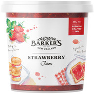 5 PACK of Barkers Anathoth Farm Strawberry Jam 455g