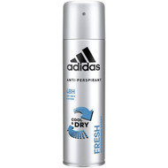 5 PACK of Adidas Fresh Anti-perspirant Spray For Him 200ml