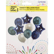5 PACK of Korbond Variety Foil Balloon 10 pack