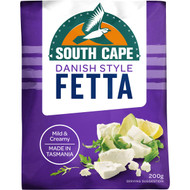 5 PACK of South Cape Danish Style Fetta 200g