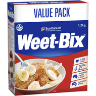 5 PACK of Sanitarium Weet-bix Breakfast Cereal 1.2kg