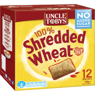 5 PACK of Uncle Tobys Cereal Shredded Wheat 270g