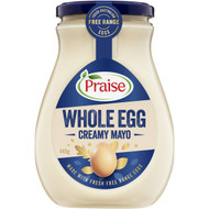 5 PACK of Praise Whole Egg Mayonnaise Mayonnaise 445g
