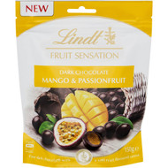 5 PACK of Lindt Fruit Sensation Mango Passionfruit 150g