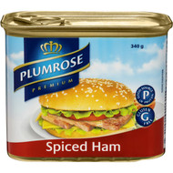 5 PACK of Plumrose Ham Spiced 340g