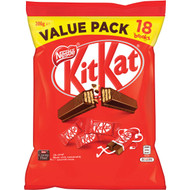 5 PACK of Nestle Kitkat Large Share Pack 18 pack