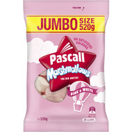 5 PACK of Pascall Marshmallows  520g