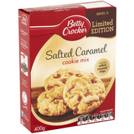 5 PACK of Betty Crocker Limited Edition Salted Caramel Cookie Mix 400g