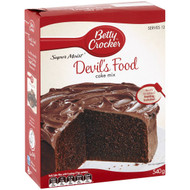 5 PACK of Betty Crocker Devil's Food Cake Mix 540g
