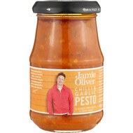 5 PACK of Jamie Oliver Pesto Chilli And Garlic 190g