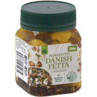 5 PACK of WW Marinated Danish Fetta Cheese In Herb & Garlic 300g