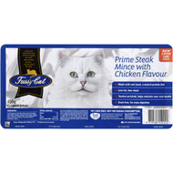 5 PACK of V.i.p Fussycat Steak Mince With Chicken 450g