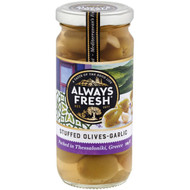 5 PACK of Always Fresh Garlic Olives 230g