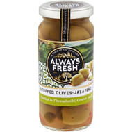 5 PACK of Always Fresh Jalapeno Olives 230g