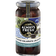 5 PACK of Always Fresh Kalamata Olives Jalapeno Stuffed 220g