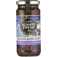 5 PACK of Always Fresh Kalamata Olives Sliced 220g