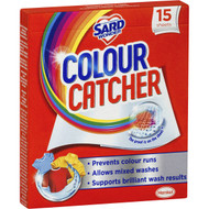 5 PACK of Sard Wonder Colour Catcher 15 sheets