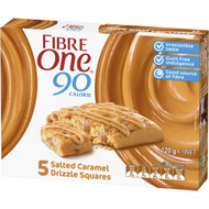 5 PACK of Fibre One Salted Caramel Muesli Bars 120g